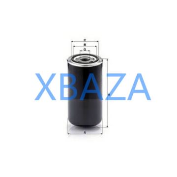 Filtro de combustível giratório MANN WDK 950
