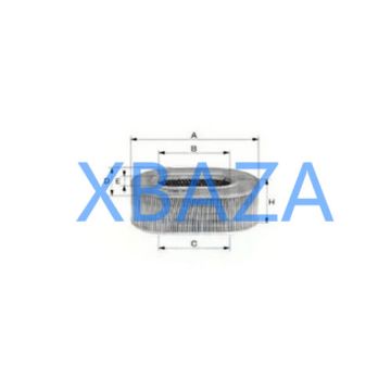 Filtro de ar MANN C 61 2754