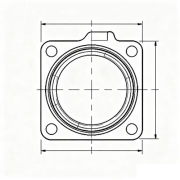 Flange Jenbacher 101716 original