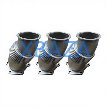 Curva de gás de escape 12284379 para motor a gás MWM TCG2032